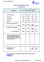 Tlcharger le Tarif OTline